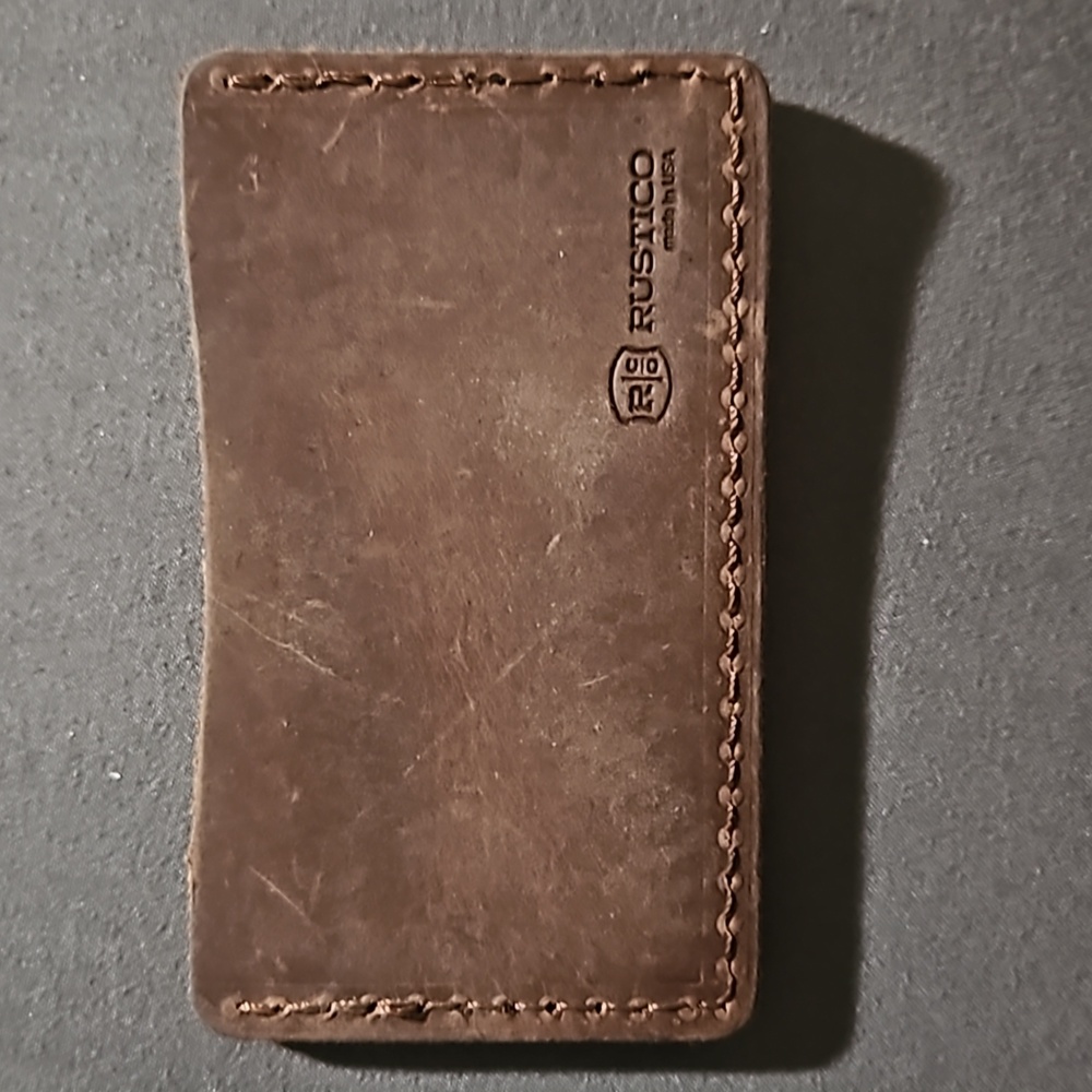 Rustico leather wallet
